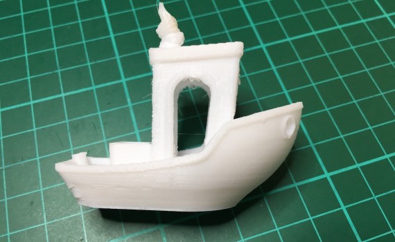 Experimental #3DBenchy with thick layers – #3DBenchy